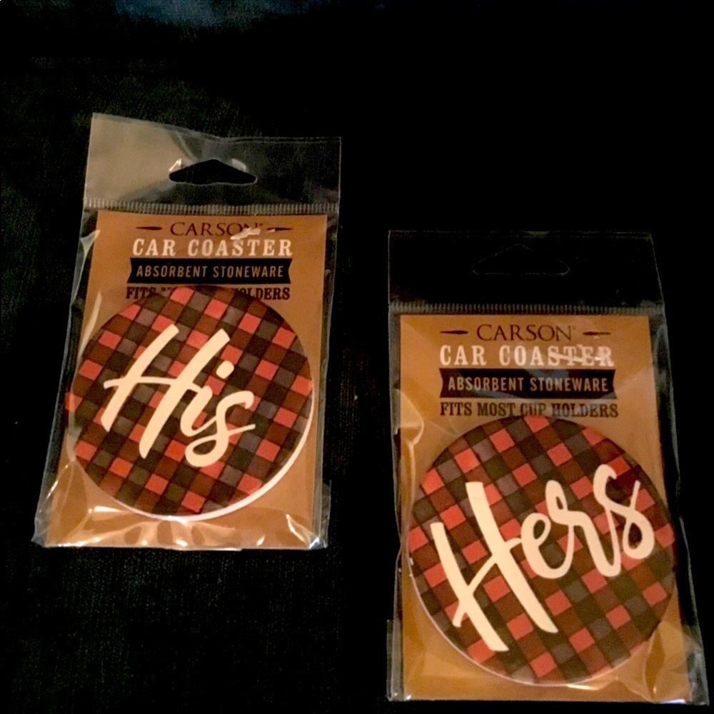 His & Hers Coaster set
